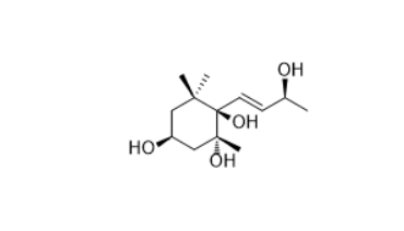  CAS ：276870-26-9    Megastigm-7-ene-3,5,6,9-tetraol 