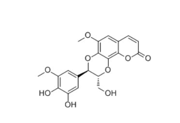 CAS ：305364-91-4    5'-Demethylaquillochin  香豆素骈木脂素