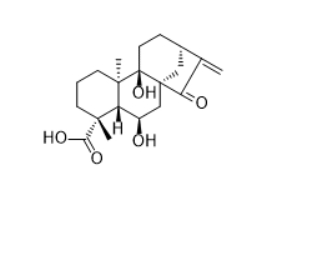 CAS ：81264-00-8   ent-6α,9α-Dihydroxy-15-oxokaur-16-en-19-oic acid  