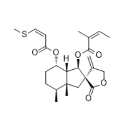 CAS ：915289-60-0  Bakkenolide IIIa    中文名：蜂斗菜内酯IIIa