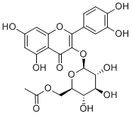 CAS ：54542-51-7   6"-O-Acetylisoquercitrin  