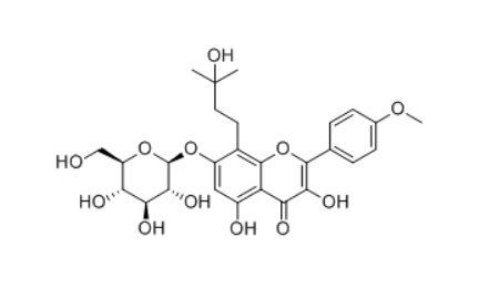 CAS ：128988-55-6    Icariside I hydrate   黄酮醇