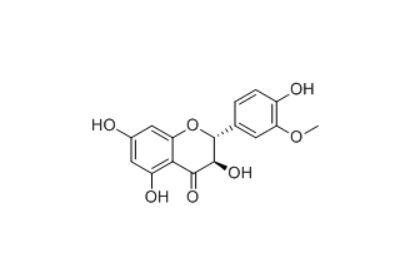 CAS ：55812-91-4     3'-O-Methyltaxifolin     3'-O-甲基花旗松素