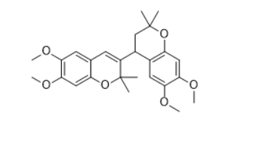 CAS ：17678-76-1    Ageratochromene dimer     胜红蓟素二聚体