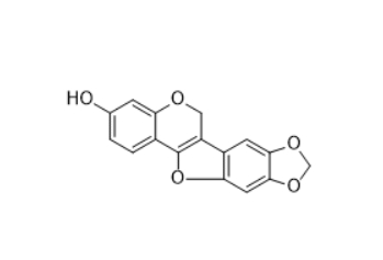 CAS ：59901-98-3     3-Hydroxy-8,9-methylenedioxypterocarpene   