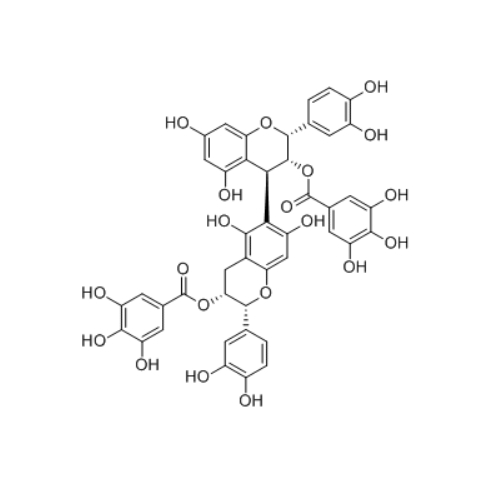 CAS ：106533-60-2     Procyanidin B-5 3,3'-di-O-gallate    原花青素B5-3,3'-二-O-没食子酸酯