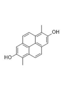 CAS ：468103-76-6     2,7-Dihydroxy-1,6-dimethylpyrene    2,7-二羟基-1,6-二甲基芘