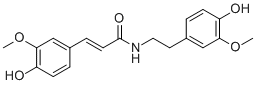 CAS ：78510-19-7  N-Feruloyl-3-methoxytyramine   N-反式阿魏酰-3-甲氧基酪胺