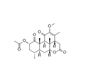 CAS ：30315-04-9   Picrasin B acetate    中文名：苦树素B乙酸酯