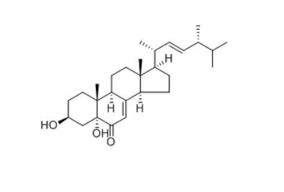 CAS ：14858-07-2   3β,5α-Dihydroxyergosta-7,22-dien-6-one  
