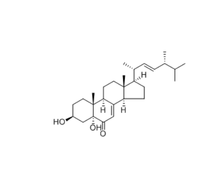 CAS ：14858-07-2  3β,5α-Dihydroxyergosta-7,22-dien-6-one 