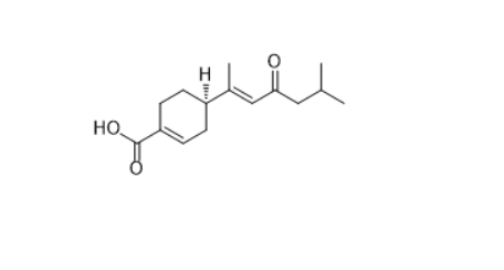 CAS ：93888-59-6   9-Oxo-2,7-bisaboladien-15-oic acid  