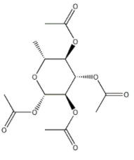6-Deoxy-β-D-glucopyranose tetraacetate  