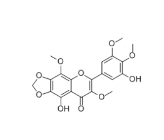  CAS ：82668-96-0   5,5'-Dihydroxy-3,8,3',4'-tetramethoxy-6,7-methylenedioxyflavone 