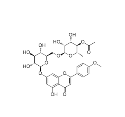CAS ：79541-06-3  蒙花苷-4'''-乙酸酯   Linarin 4'''-acetate  