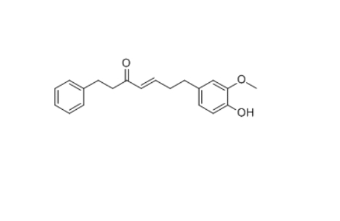 CAS ：79559-60-7   7-(4-Hydroxy-3-methoxyphenyl)-1-phenylhept-4-en-3-one  