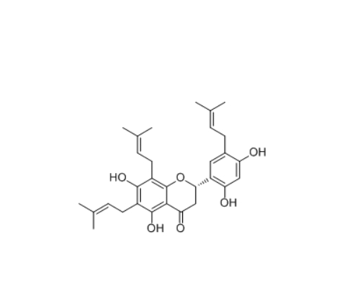 CAS ：138822-59-0    胡枝子辛素   Lespedezaflavanone H  