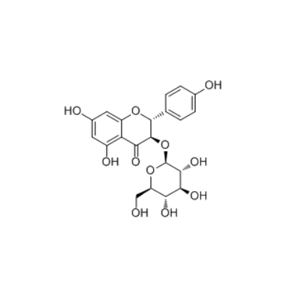  CAS ：31049-08-8   香橙素-3-O-葡萄糖苷   Dihydrokaempferol 3-O-glucoside 