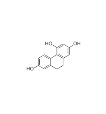 CAS ：70205-52-6  2,4,7-Trihydroxy-9,10-dihydrophenanthrene    2,4,7-三羟基-9,10-二氢菲