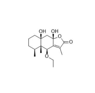 CAS ：2260801-15-6  6β-Ethoxy-8β,10β- dihydroxyeremophil-7(11)-en-12,8α-olide  