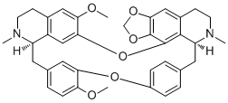 CAS ：481-49-2  Cepharanthine  千金藤素