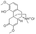 CAS ：6080-33-7  Sinomenine hydrochloride  盐酸青藤碱
