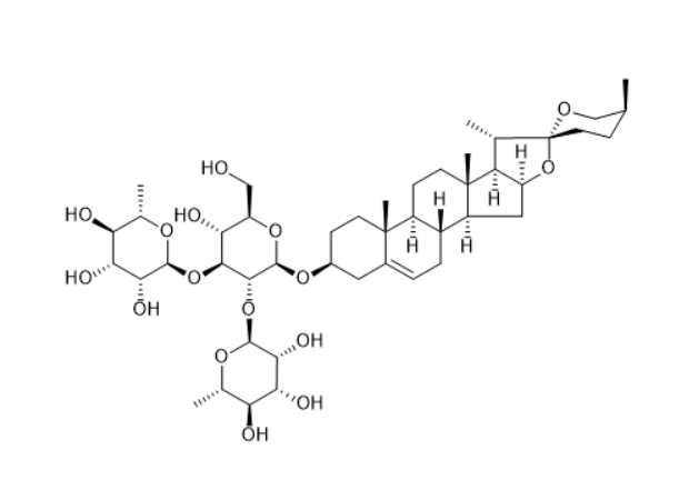  CAS ：93528-39-3  裂果薯皂苷  Hypoglaucin A 