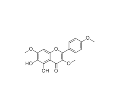 CAS ：84019-17-0   5,6-Dihydroxy-3,7,4'-trimethoxyflavone  