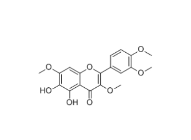 CAS ：63296-15-1   5,6-Dihydroxy-3,7,3',4'-tetramethoxyflavone  