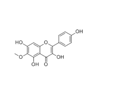 CAS ：32520-55-1    6-甲氧基山奈酚   6-Methoxykaempferol  