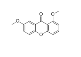 CAS ：5042-06-8    1,7-二甲氧基呫吨酮  1,7-Dimethoxyxanthone  