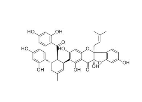  CAS ：101664-32-8     桑根酮O   Sanggenon O 