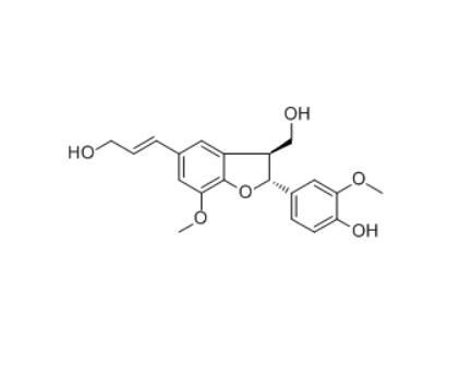 CAS ：155836-29-6    (-)-去氢双松柏醇   (-)-Dehydrodiconiferyl alcohol  