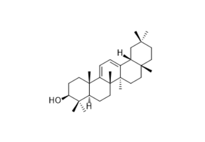 CAS ：94530-87-7    Oleana-9(11),12-dien-3β-ol   齐墩果烷