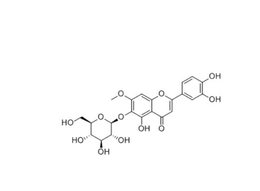 CAS ：22860-72-6     胡麻素-6-O-葡萄糖苷   Pedaliin  
