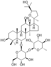 CAS ：69884-00-0   Pseudoginsenoside F11  拟人参皂苷F11