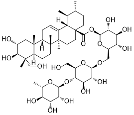 CAS ：16830-15-2  Asiaticoside  积雪草苷