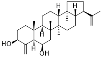 CAS：194613-74-6   21αH-24-Norhopa-4(23),22(29)-diene-3β,6β-diol