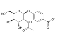 	4-硝基苯基-N-乙酰-beta-D-半乳胺	 