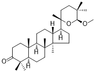 CAS ：1020074-97-8   20,24-Epoxy-24-methoxy-23(24-25)abeo-dammaran-3-one
