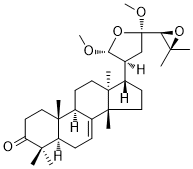 CAS ：1351617-74-7   21,23:24,25-Diepoxy-21,23-dimethoxytirucall-7-en-3-one