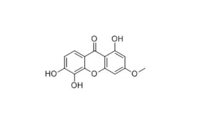 CAS ：50868-52-5  1,5,6-三羟基-3-甲氧基呫吨酮  1,5,6-Trihydroxy-3-methoxyxanthone  