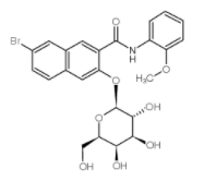 	as-bi β-D-半乳糖吡喃糖苷萘酚	 