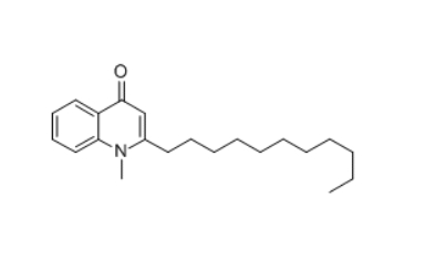 CAS ：59443-02-6  1-Methyl-2-undecylquinolin-4(1H)-one   原料药研发