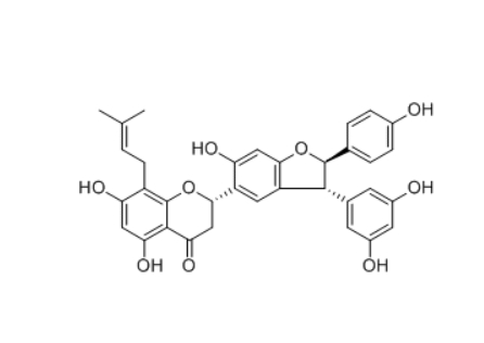 CAS ：136997-68-7  槐黄烷酮H  Sophoraflavanone H  药物分子开发