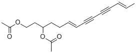 CAS ：89913-46-2   (6E,12E)-Tetradeca-6,12-diene-8,10-diyne-1,3-diol diacetate   批量生产  