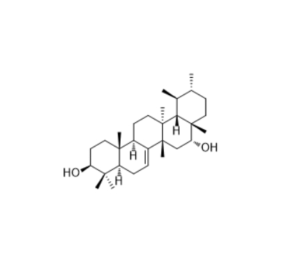  CAS ：214351-30-1  款冬巴耳二醇  16α-Hydroxybauerenol   批量合成