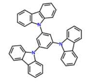 1,3,5-三(9H-咔唑-9-基)苯	  