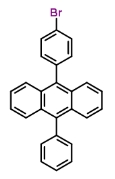 9-(4-溴-苯基)-10-苯基-蒽，625854-02-6，9-(4-Bromophenyl)-10-phenylanthracene