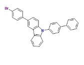 1028648-25-0，9-(4-联苯基)-3-(4-溴苯基)咔唑，9-(4-Biphenylyl)-3-(4-bromophenyl)-9H-carbazole